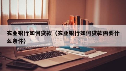 农业银行如何贷款（农业银行如何贷款需要什么条件）