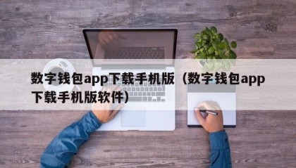 数字钱包app下载手机版（数字钱包app下载手机版软件）