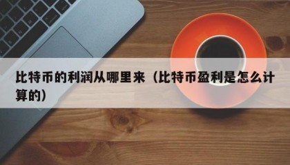 比特币的利润从哪里来（比特币盈利是怎么计算的）