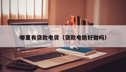 哪里有贷款电货（贷款电销好做吗）