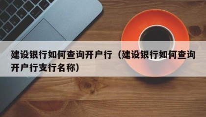 建设银行如何查询开户行（建设银行如何查询开户行支行名称）