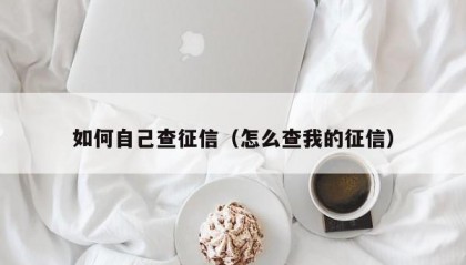 如何自己查征信（怎么查我的征信）