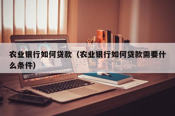 农业银行如何贷款(农业银行如何贷款需要什么条件)